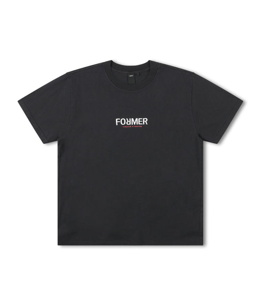 FORMER Legacy Reaction Mens Tee - Washed Black