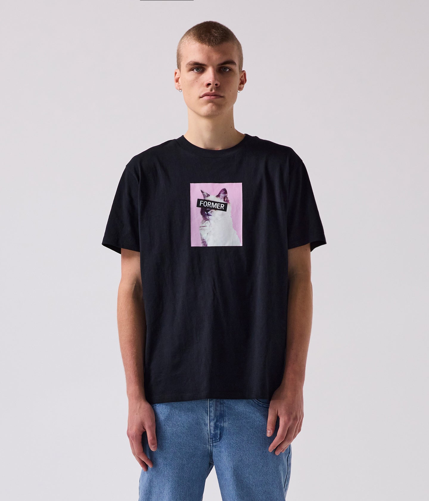 FORMER Charm Mens Tee - Black