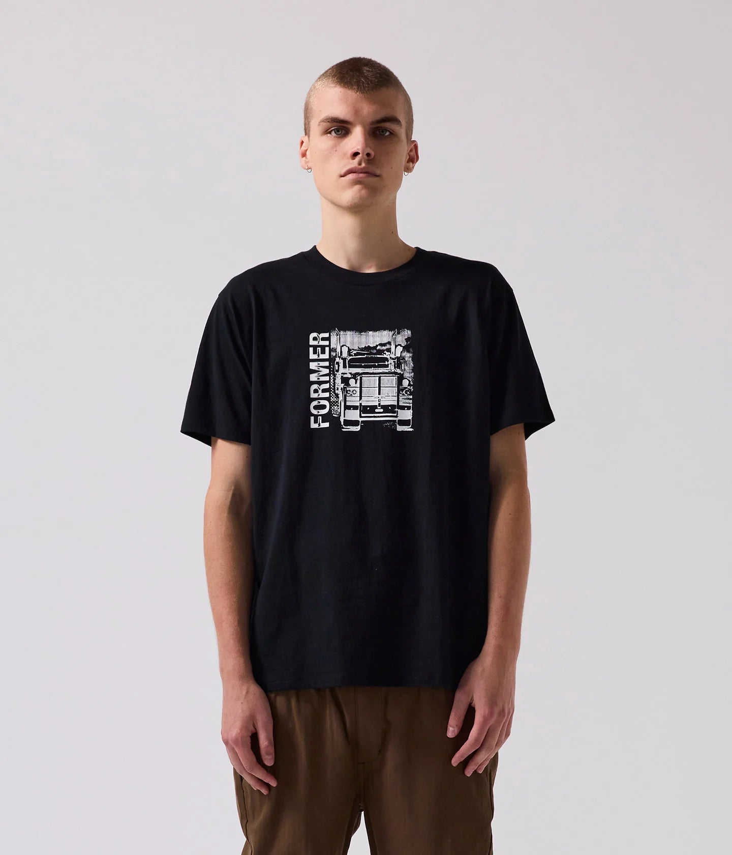 FORMER B Howard Mens Tee - Black