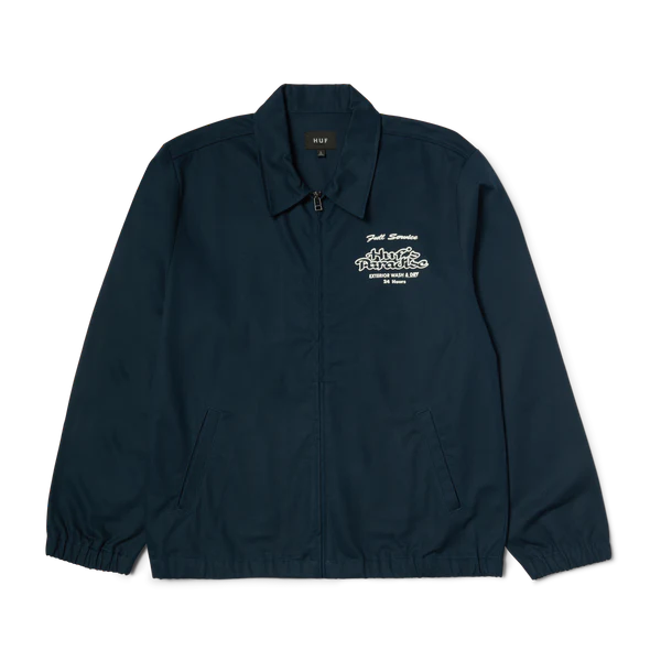 HUF Full Service Shop Mens Jacket - Navy