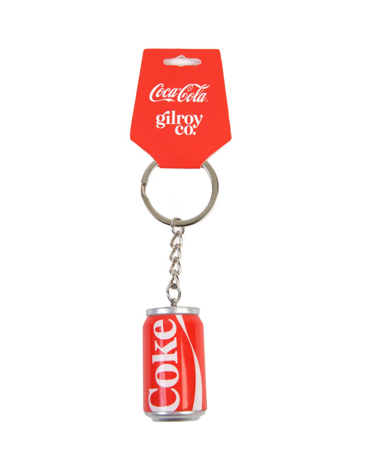 GILROY CO. Coke Can Keychain - Red