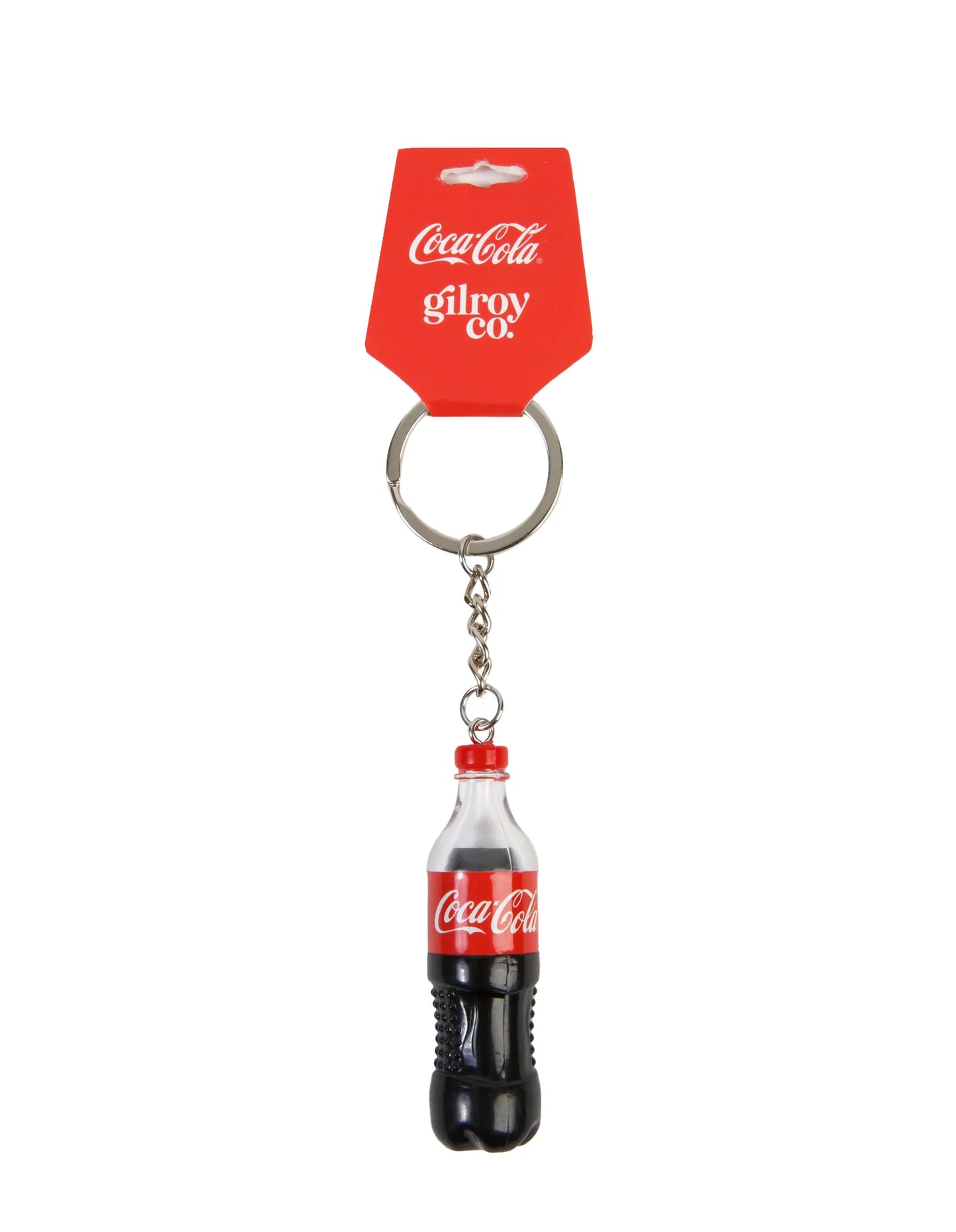 GILROY CO. Coca Cola Bottle Keychain - Red