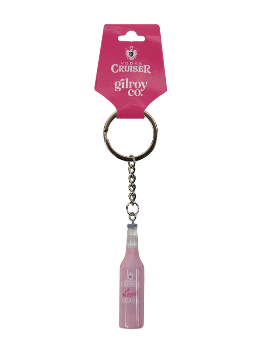 GILROY CO. Vodka Cruiser Guava Keychain - Multi