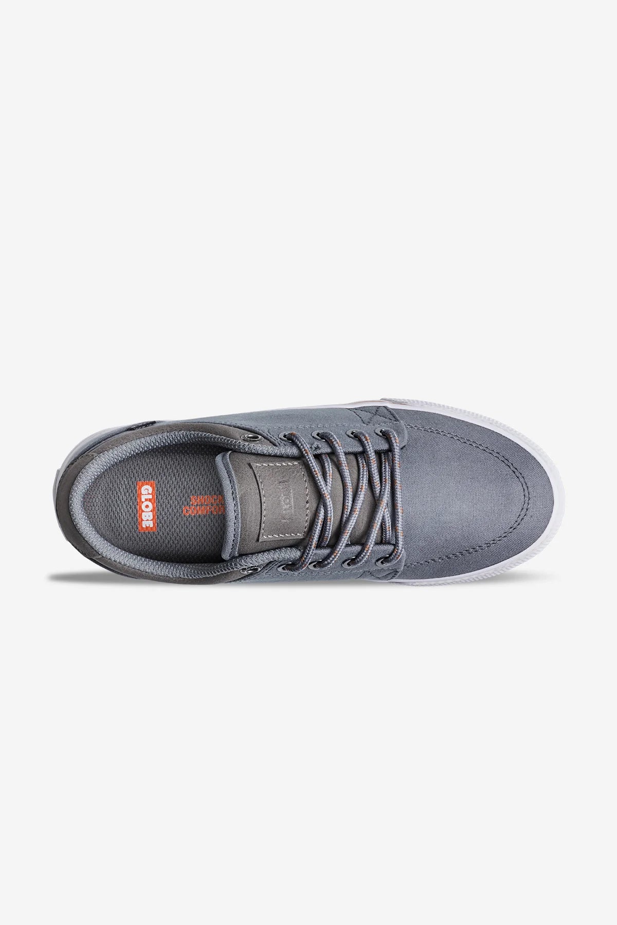 GLOBE GS Mens Low Shoe - Grey Canvas