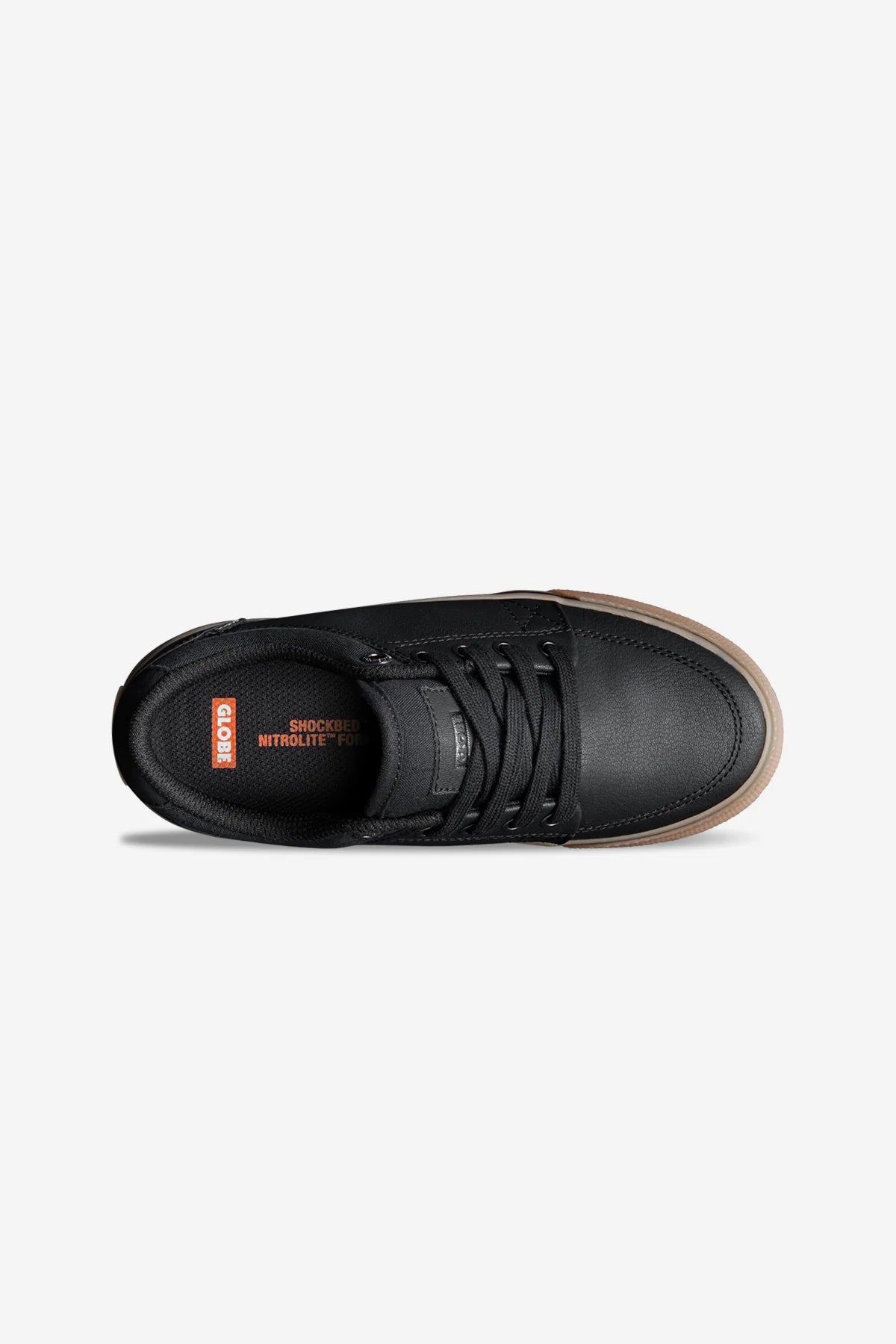 GLOBE GS Youth Low Shoe - Black Mock/Gum