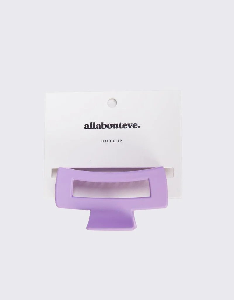 ALL ABOUT EVE Grace Hair Clip - Purple