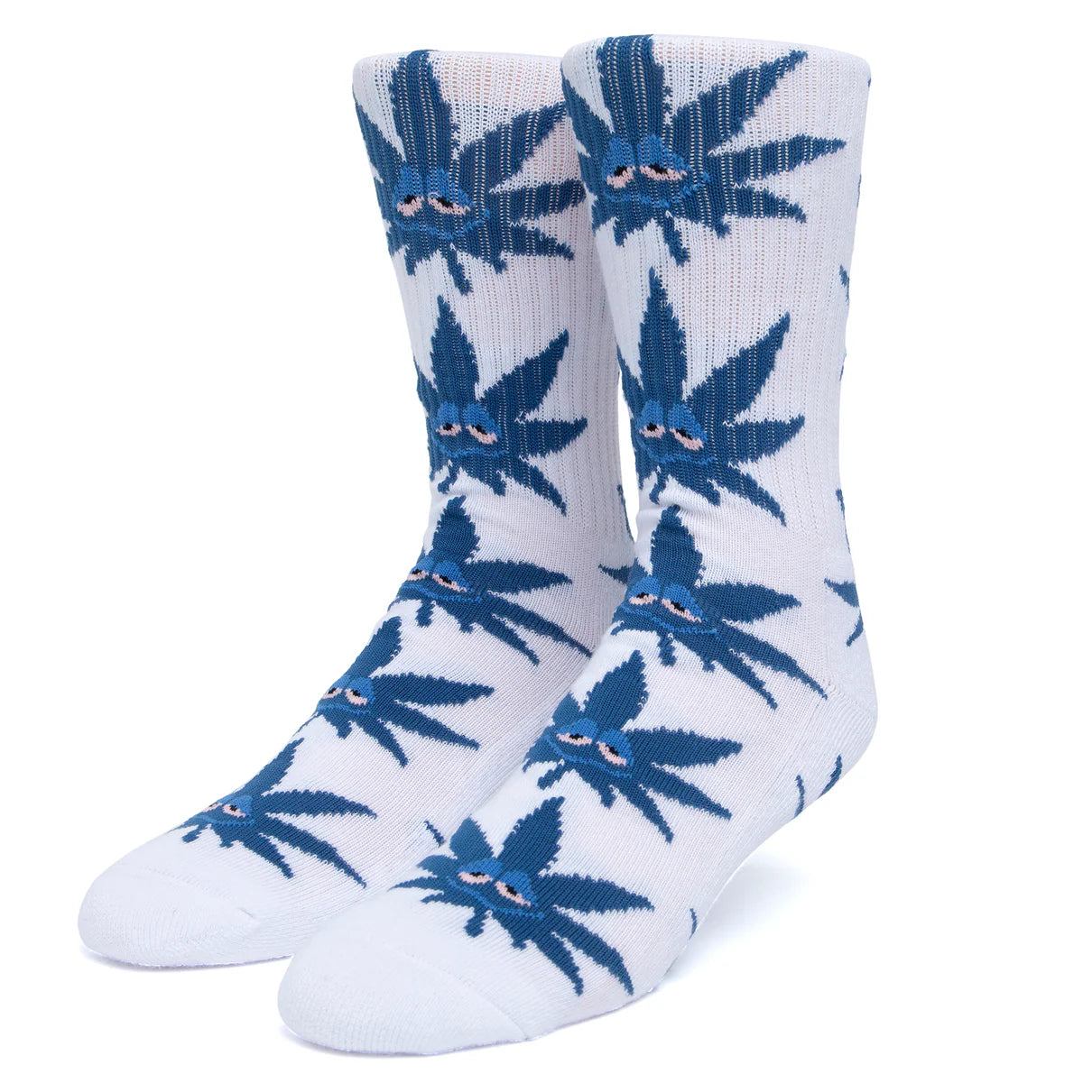 HUF Green Buddy 1pk Socks - White