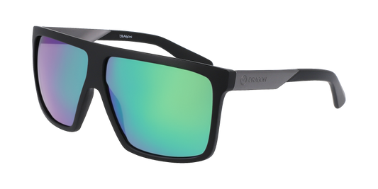 DRAGON Ultra Sunglasses - Matte Black/LL Green Ion - VENUE.