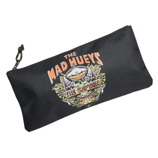 THE MAD HUEYS The Island Captain Pencil Case - Black