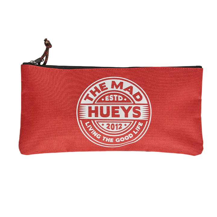 THE MAD HUEYS Good Life Hueys Pencil Case - Red/Black