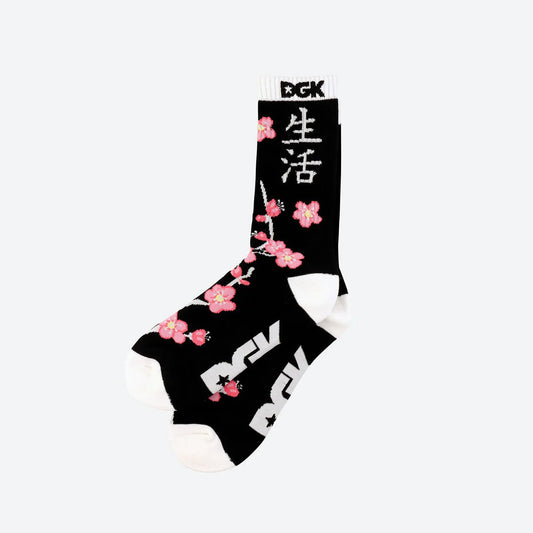 DGK Zen Crew Sock - Black