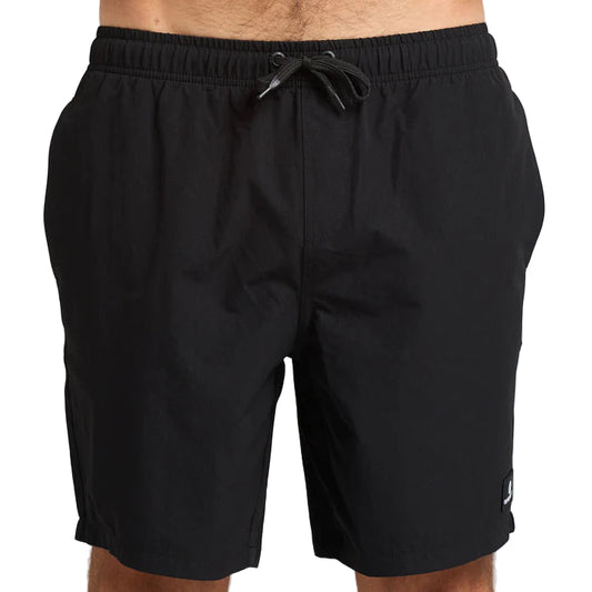 THE MAD HUEYS Freestyle 18" Volley Mens Short - Black