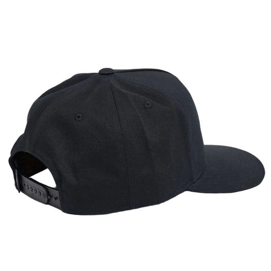 THE MAD HUEYS Shield Fk Off Twill Snapback Cap - Black