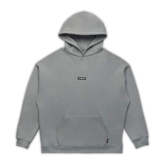 WNDRR Hex Mens Hoodie - Cement Grey