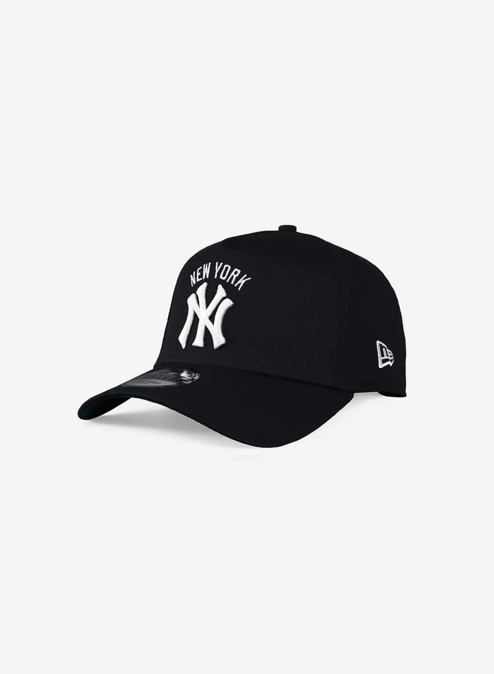 NEW ERA New York Yankees Arch Script 9FORTY A-Frame Snapback Cap - Team