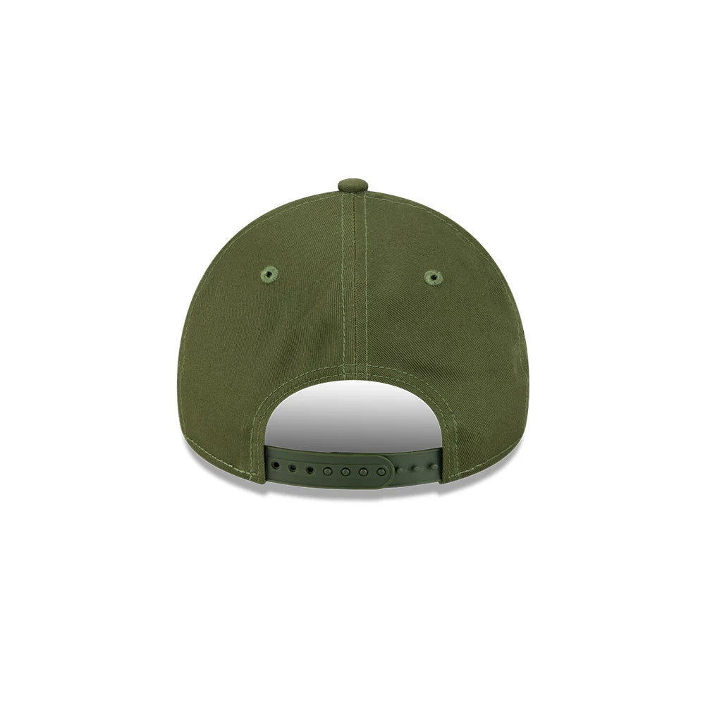 NEW ERA New York Yankees World Series 9FORTY A-Frame Snapback Cap - Rifle Green/Grey UV