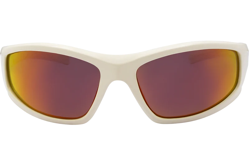 SIN Jagger Polarised Sunglasses - Bone/Red