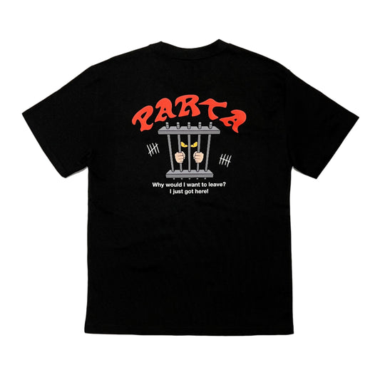 PARTA Jail Heavy Weight Tee - Black