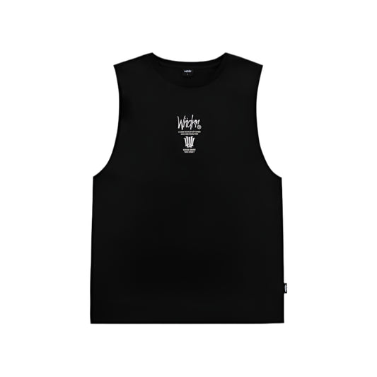 WNDRR Noise Mens Muscle Tank - Black