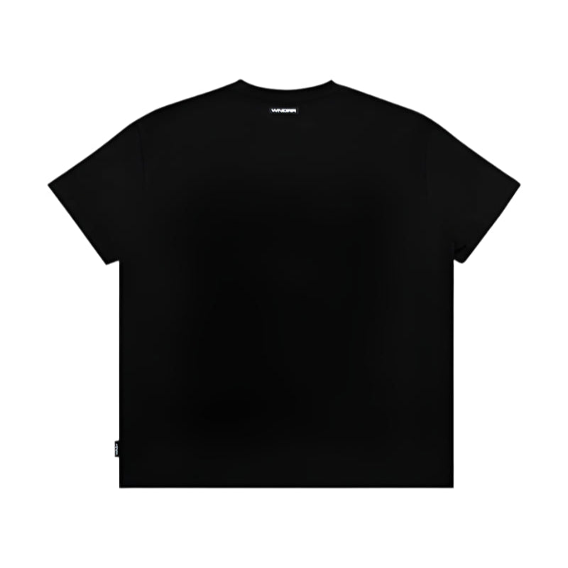 WNDRR Motif Box Fit Mens Tee - Black