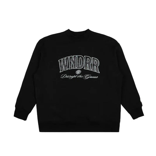 WNDRR Target Mens Crew - Black