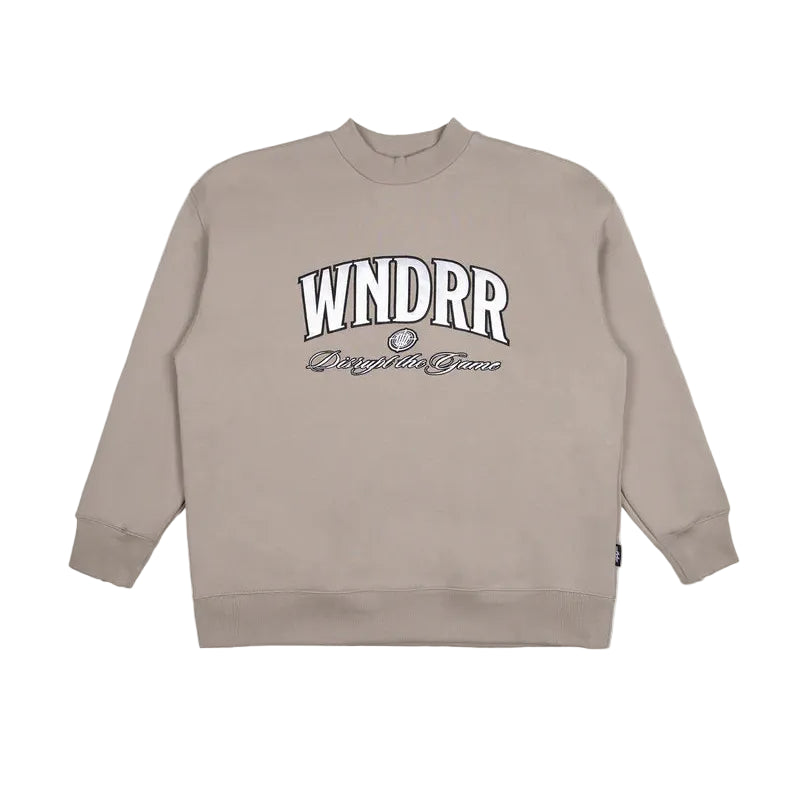 WNDRR Target Mens Crew - Moon Grey