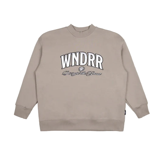 WNDRR Target Mens Crew - Moon Grey