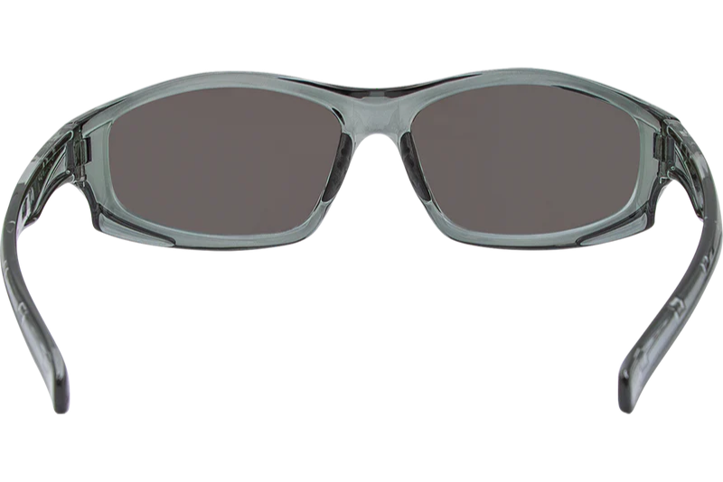 SIN Jagger Polarised Sunglasses - Crystal Grey/Green