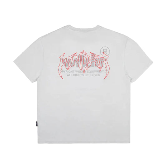 WNDRR Shutdown Box Fit Mens Tee - Oyster