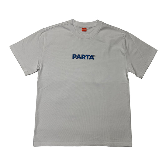 PARTA Logo Heavy Weight Tee - White/Blue
