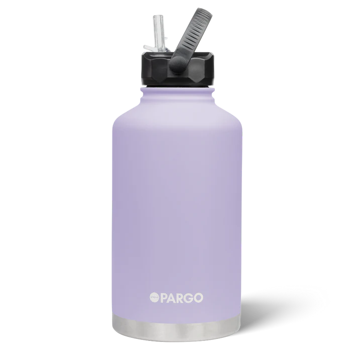 PARGO 1890ml Insulated Sports Drink Bottle w/ Straw Lid - Love Lilac