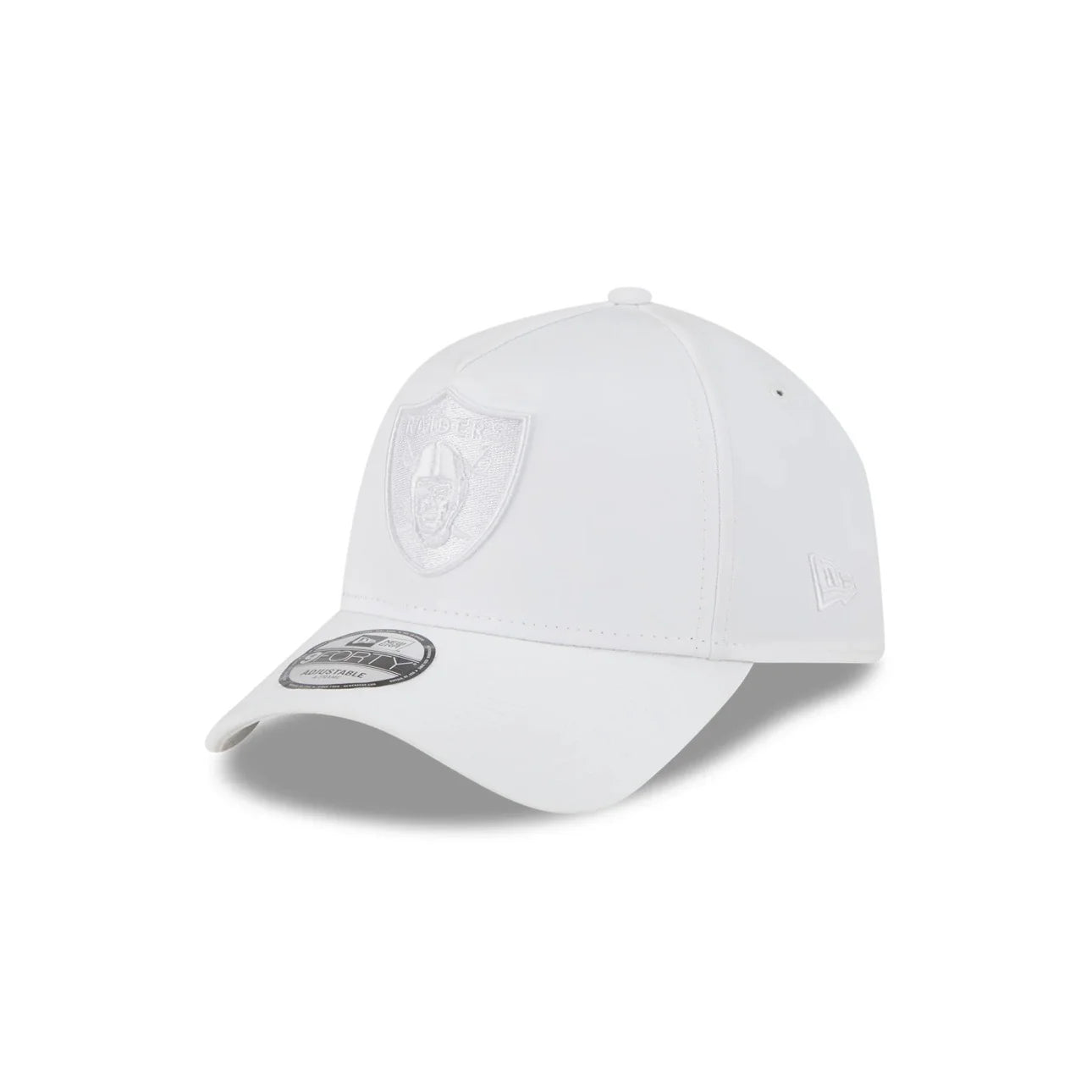 NEW ERA Las Vegas Raiders Prolight 9FORTY A-Frame Snapback Cap - White/White