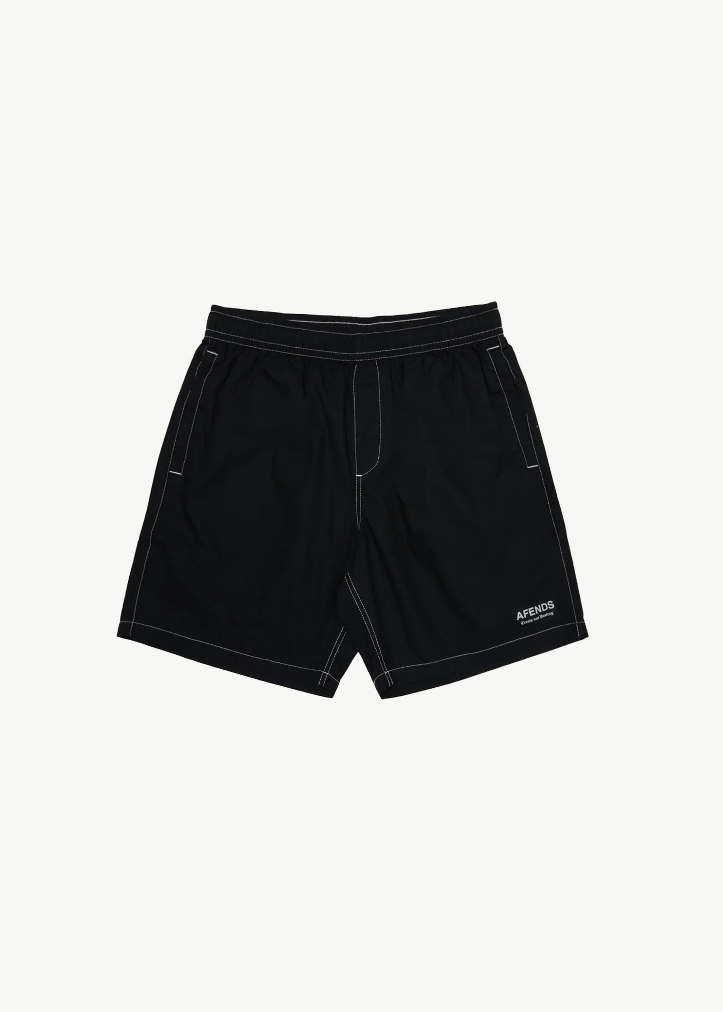 AFENDS The Dopamine Mens 18 Swim Short - Black