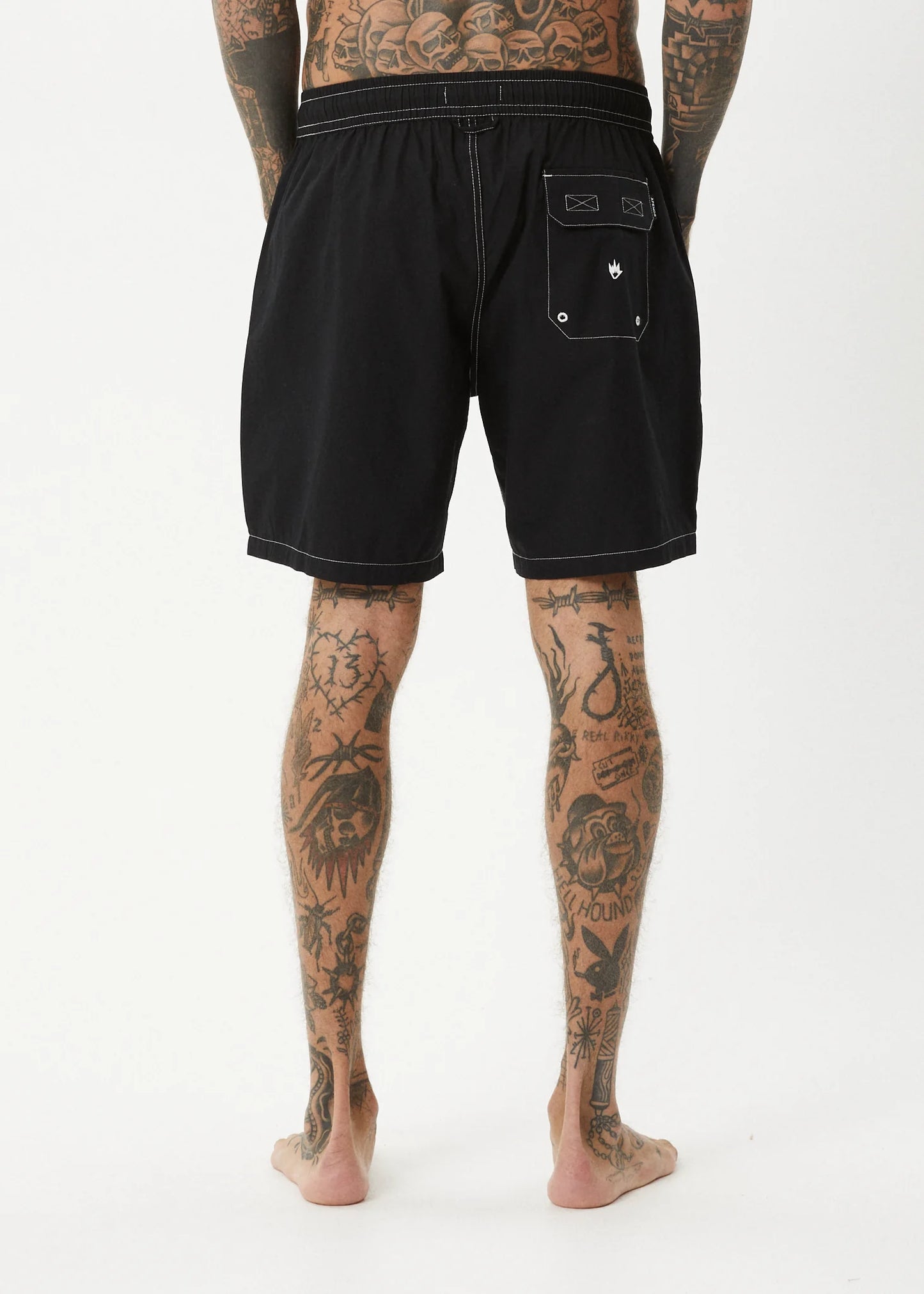 AFENDS The Dopamine Mens 18 Swim Short - Black