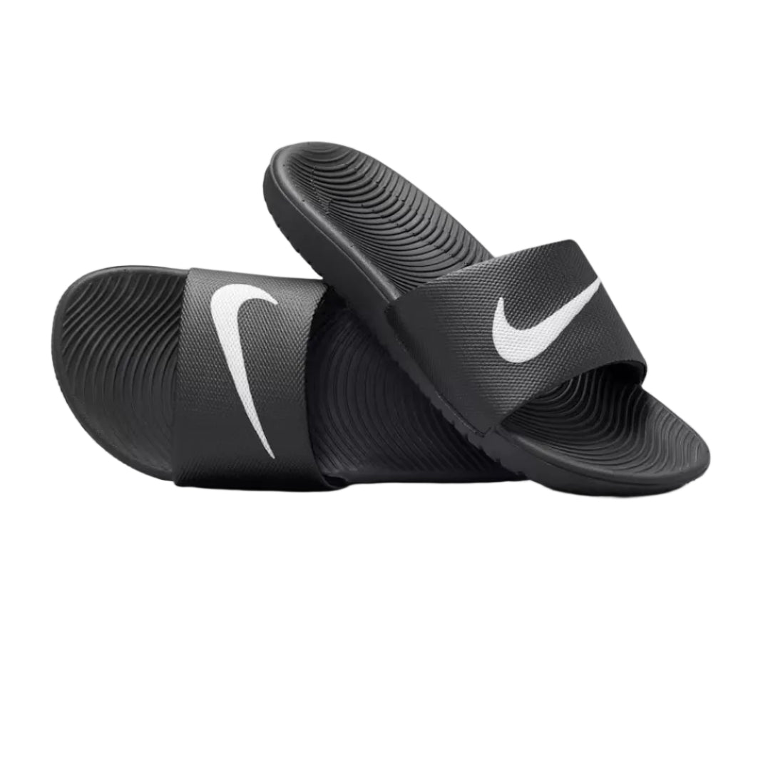 NIKE Kawa Youth Slide - Black/White