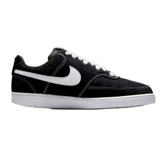 NIKE Court Vision FL Low Shoe - Black/White