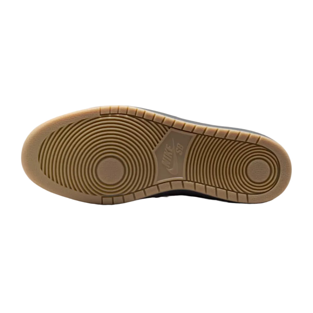 NIKE SB Code 58 Low Shoe - Black/Black/Gum Light Brown/Summit White