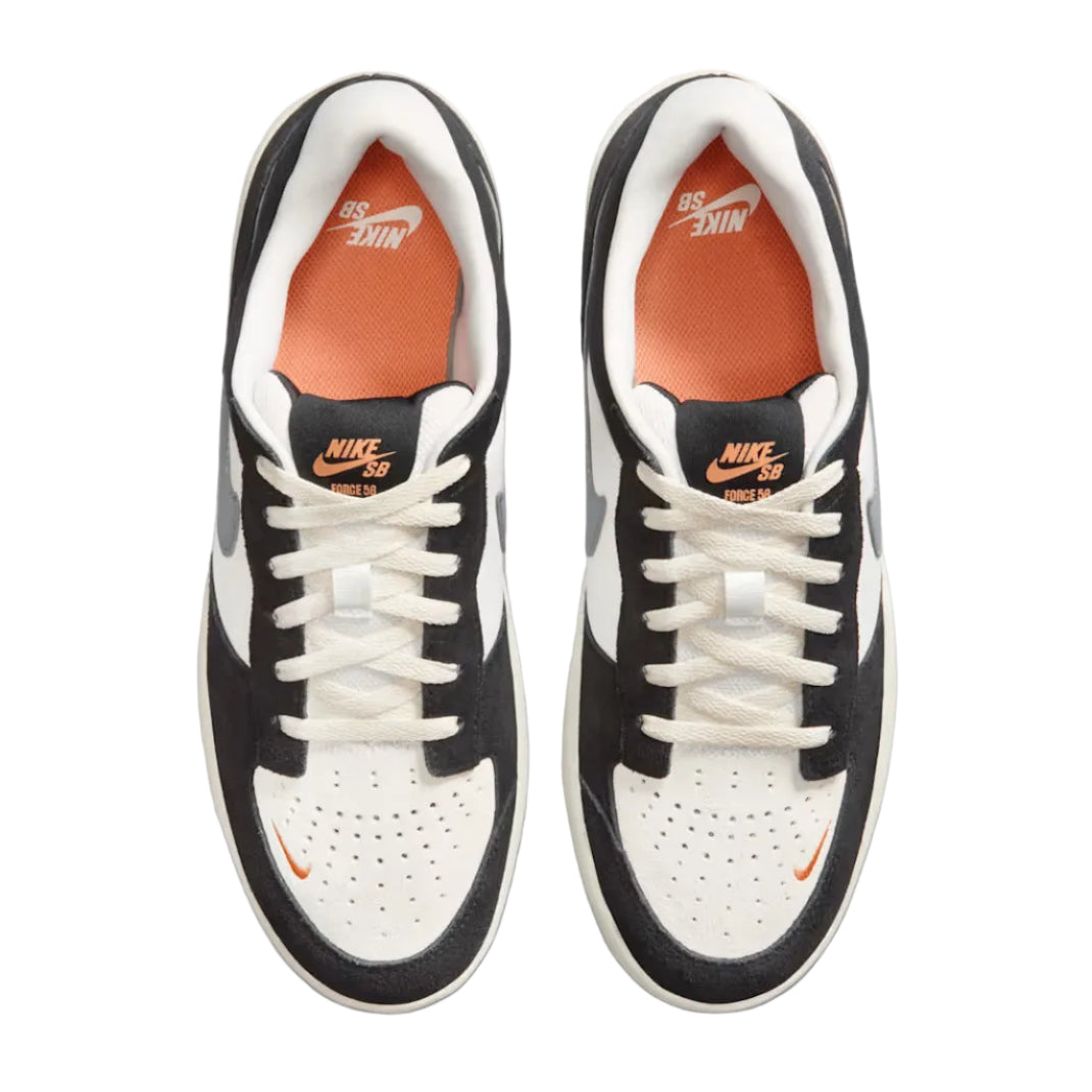 NIKE SB Force 58 Shoe - Black/Summit White/Sail/Cool Grey