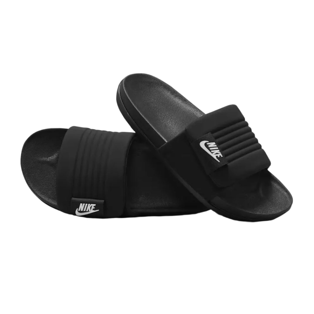 NIKE Offcourt Adjust Slide - Black/Black/White