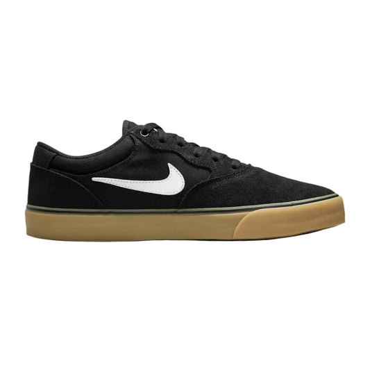 NIKE SB Chron 2 Shoe - Black/Black/Gum Light Brown/White