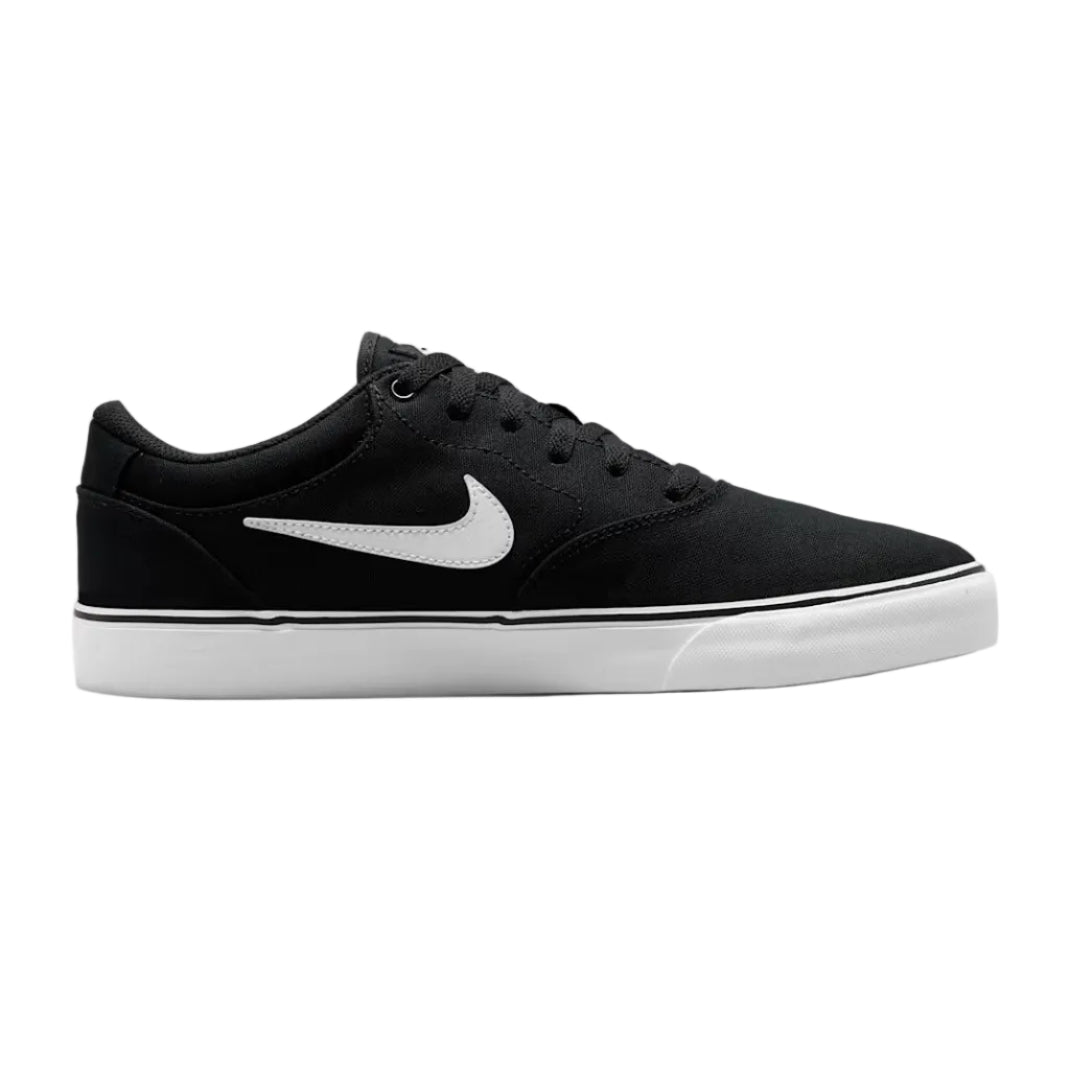 NIKE SB Chron 2 Canvas Shoe - Black/White/Black