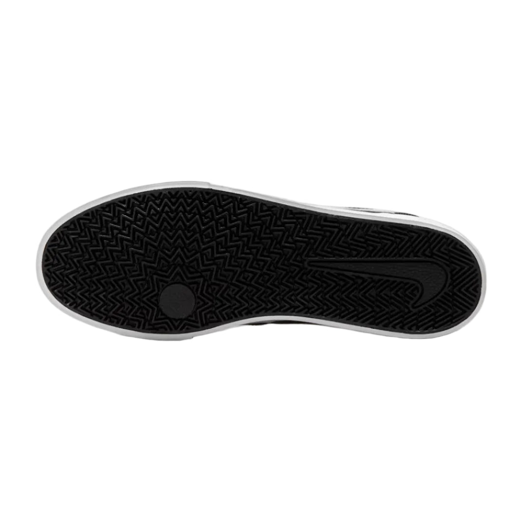 NIKE SB Chron 2 Canvas Shoe - Black/White/Black