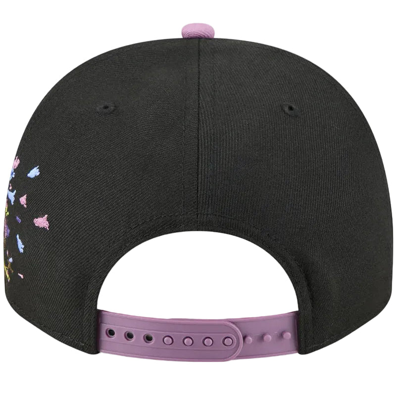 NEW ERA Las Vegas Raiders Jacaranda 9FORTY A-Frame Snapback Cap - Black/Purple