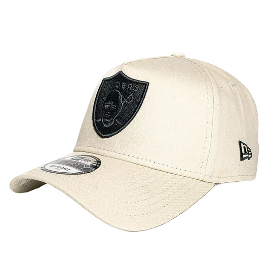 NEW ERA Las Vegas Raiders 9FORTY A-Frame Snapback Cap - Stone/Black