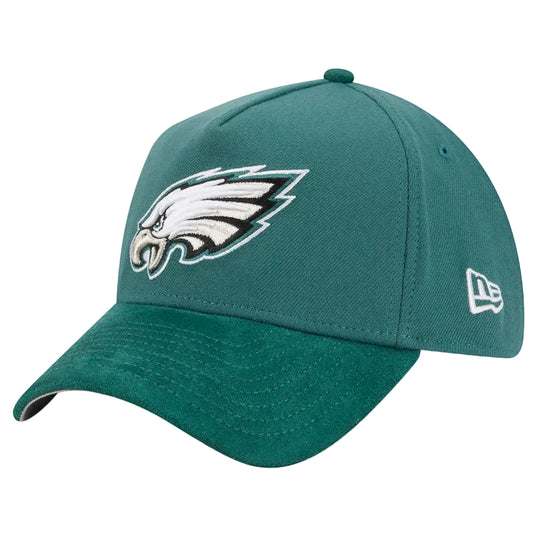 NEW ERA Philadelphia Eagles NFL Suede 39THIRTY A-Frame Stretch Fit Cap - OTC