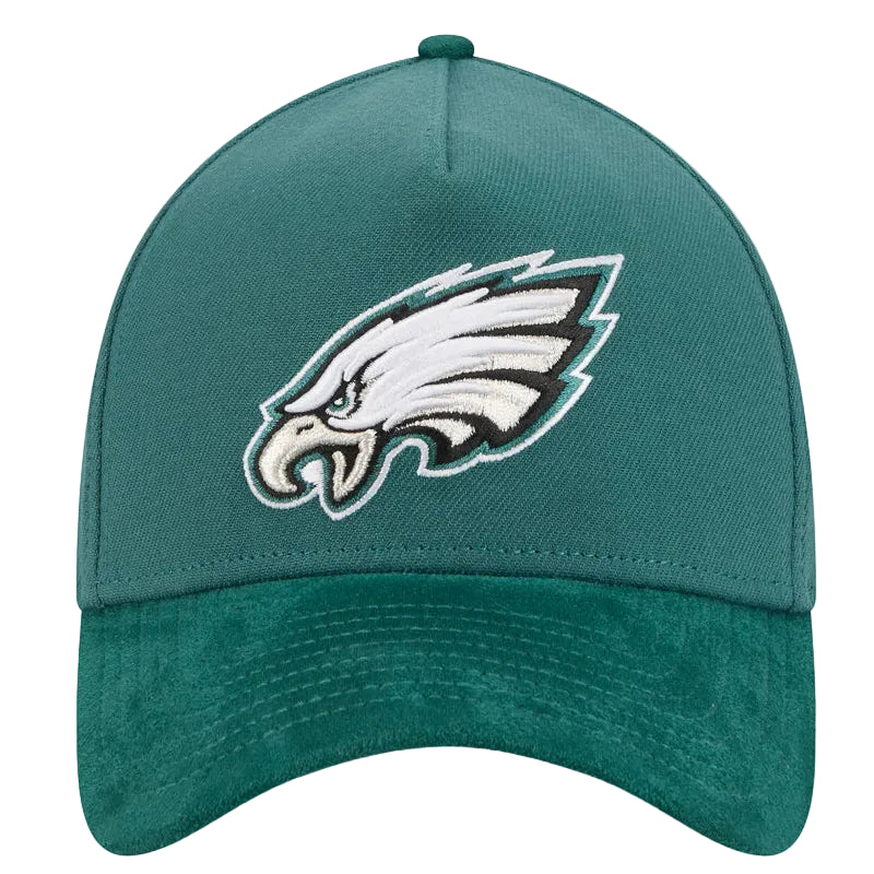 NEW ERA Philadelphia Eagles NFL Suede 39THIRTY A-Frame Stretch Fit Cap - OTC