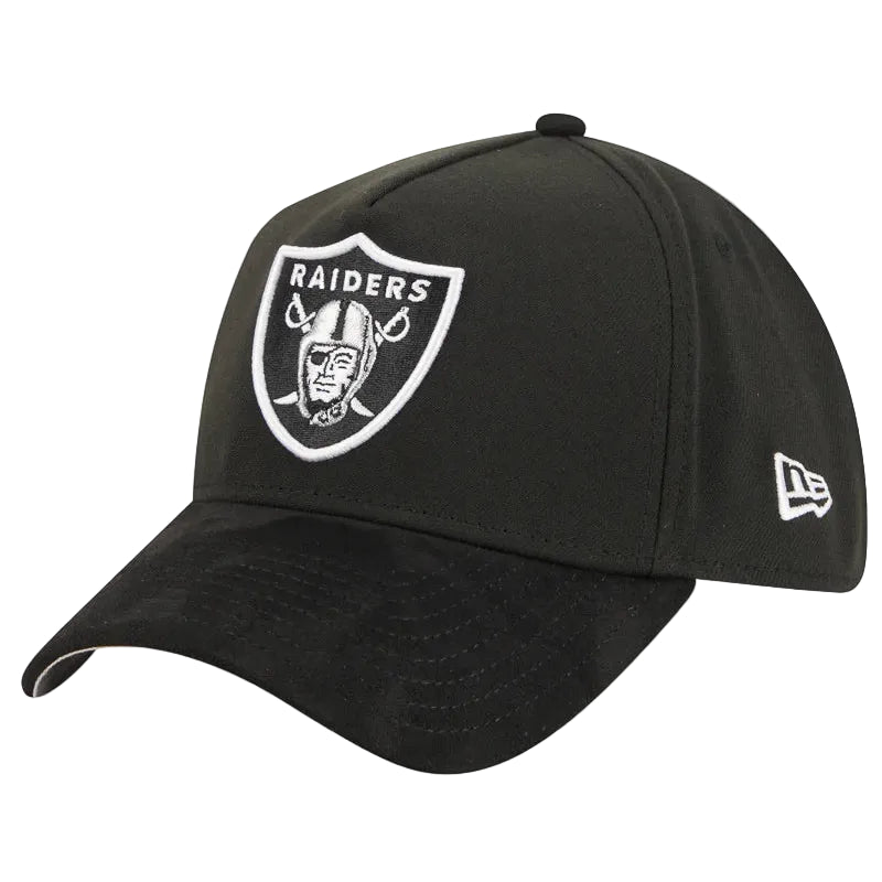 NEW ERA Las Vegas Raiders NFL Suede 39THIRTY A-Frame Stretch Fit Cap - OTC