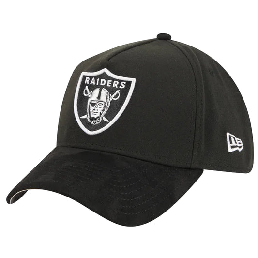 NEW ERA Las Vegas Raiders NFL Suede 39THIRTY A-Frame Stretch Fit Cap - OTC