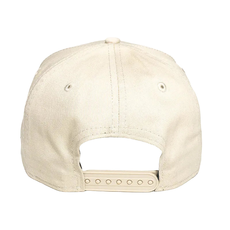 NEW ERA Chicago Bulls 9FORTY A-Frame Snapback Cap - Stone/Black