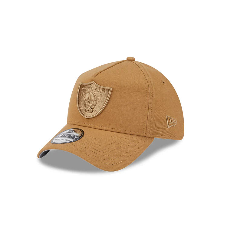 NEW ERA Las Vegas Raiders Neutrals 39THIRTY A-Frame Stretch Fit Cap - Wheat